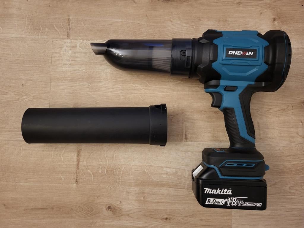 18V Brushless Bladblazer met Zuigfunctie - Compatibel Makita, Tuin en Terras, Ophalen of Verzenden