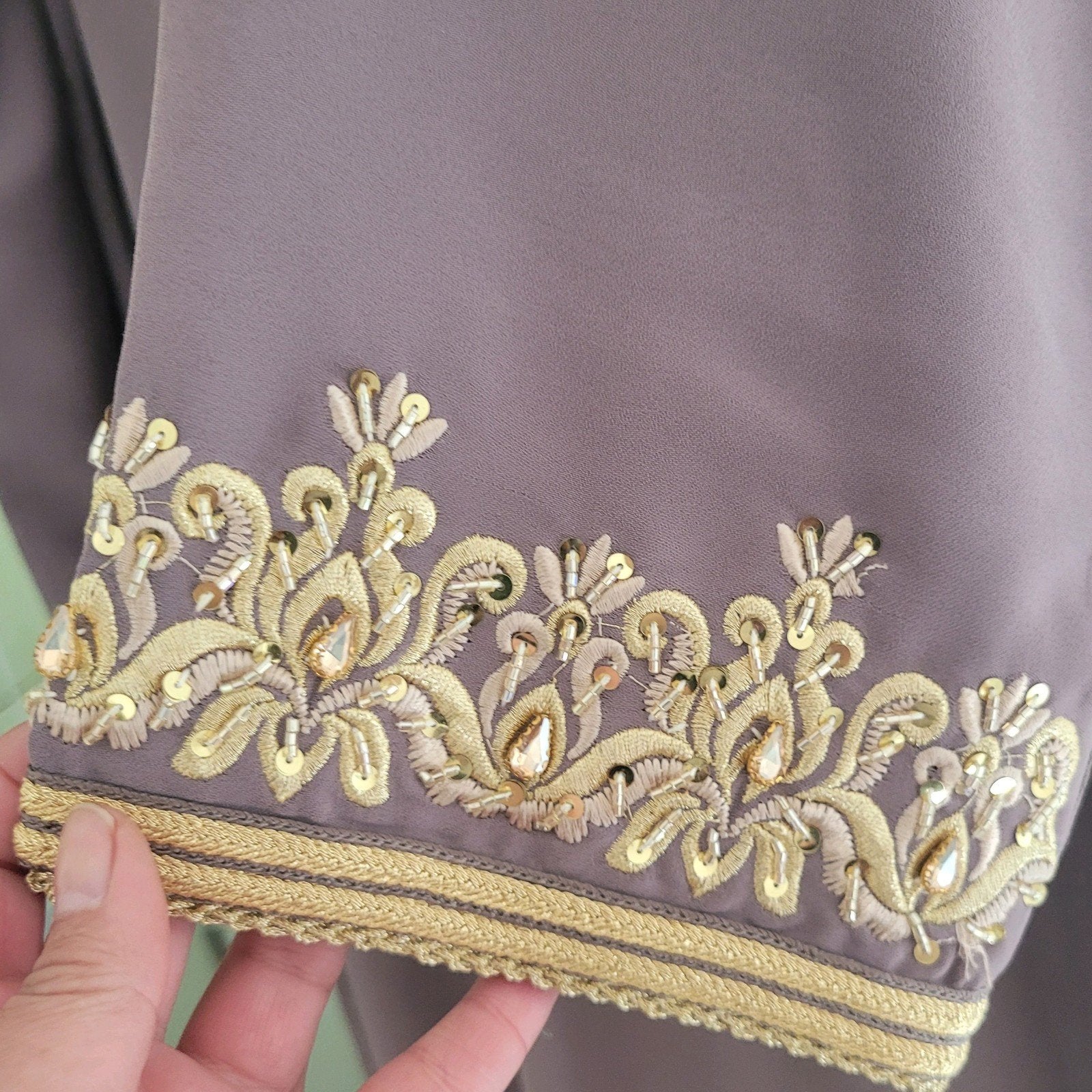 Mooie jalaba  met gouden borduursels, maat 38-42, Kleding | Dames, Ophalen of Verzenden, Zo goed als nieuw