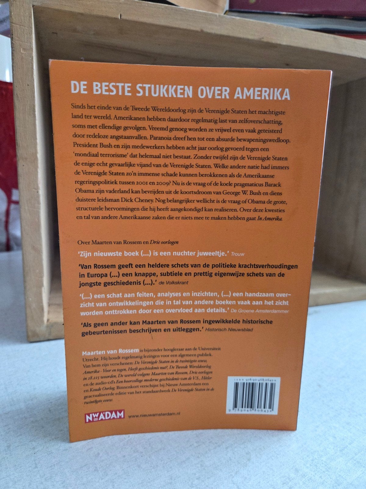 Maarten van Rossem - In Amerika (Boek), Ophalen of Verzenden, 20e eeuw of later, Gelezen, Maarten van Rossem
