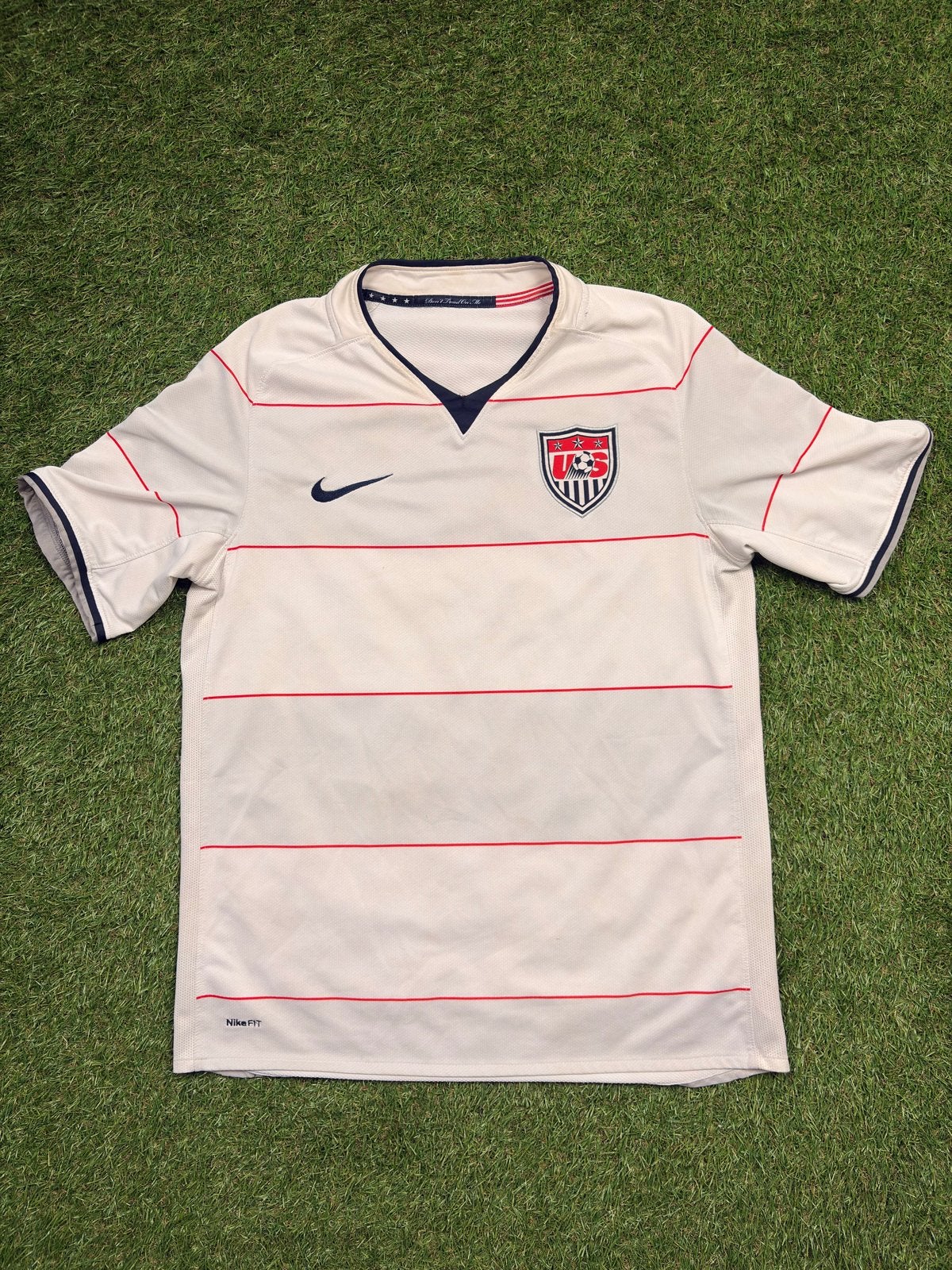 Nike USA Voetbalshirt 2008/2009 - Maat M, Maat 48/50 (M), Wit, Ophalen of Verzenden, Voetbal