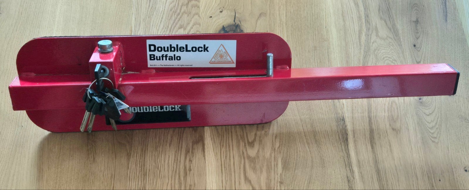 DoubleLock SCM wielklem type Buffalo, Ophalen of Verzenden, Zo goed als nieuw