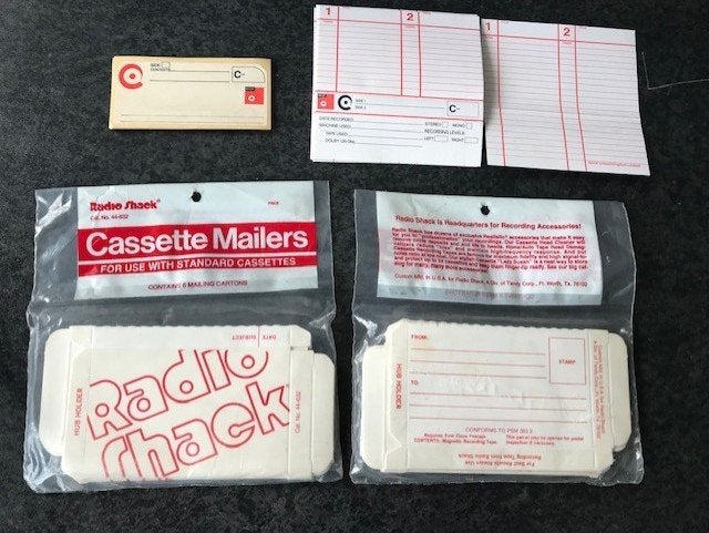 BASF / Radioshack jcards en stikkers etc, 2 t/m 25 bandjes, Overige genres, Ophalen of Verzenden, Nieuw in verpakking