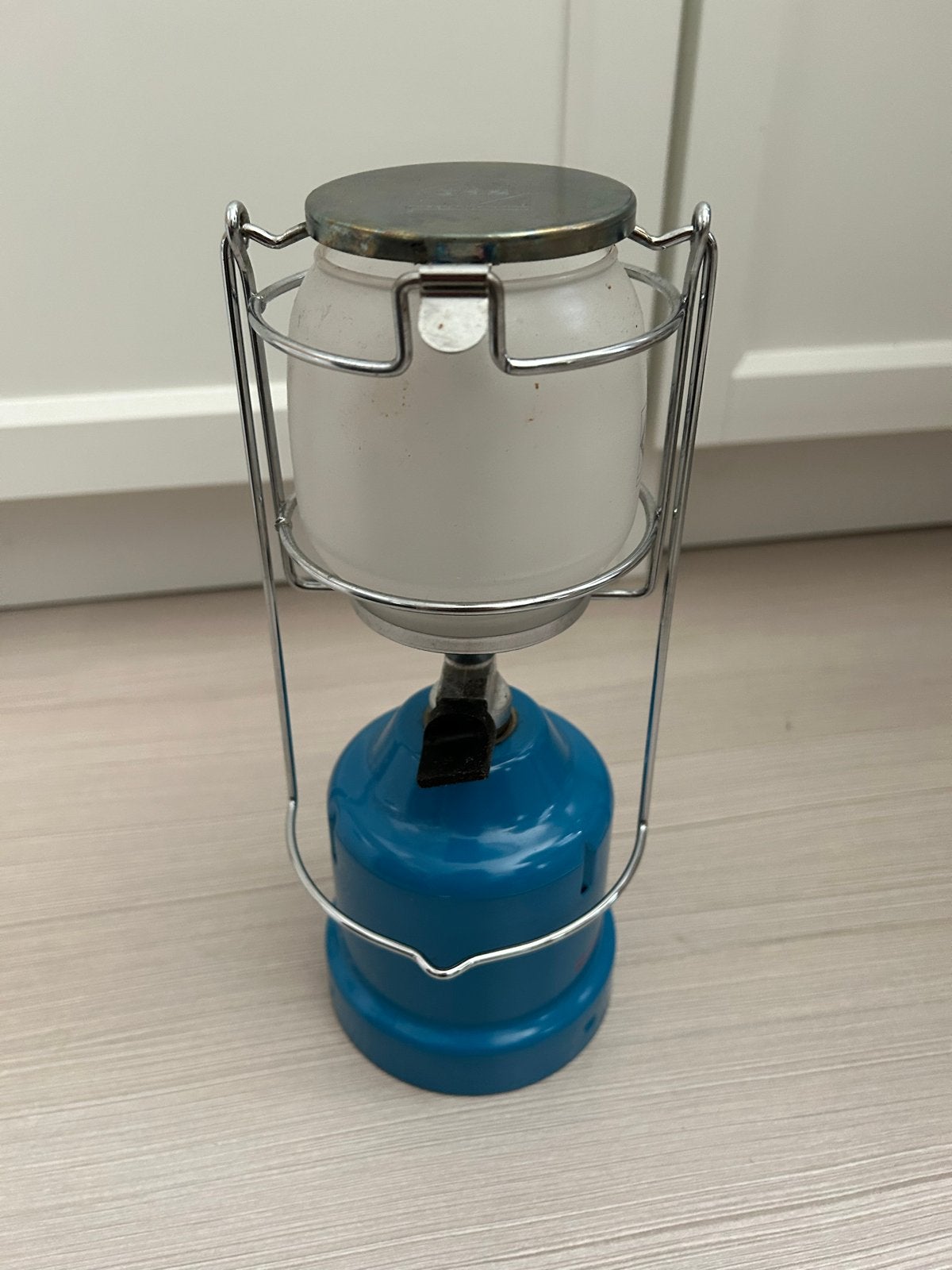 Campingaz Lumogaz T 206 Campinglamp, Caravans en Kamperen, Ophalen of Verzenden, Gebruikt