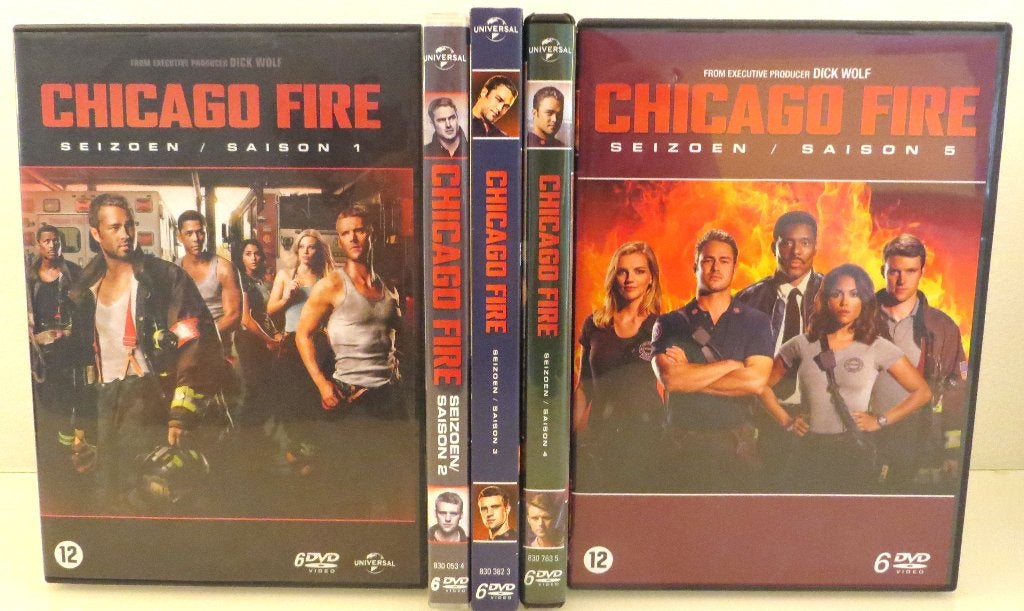 Chicago Fire serie 1 tm 5, Cd's en Dvd's, Dvd's | Tv en Series, Vanaf 12 jaar, Ophalen of Verzenden, Gebruikt, Actie en Avontuur