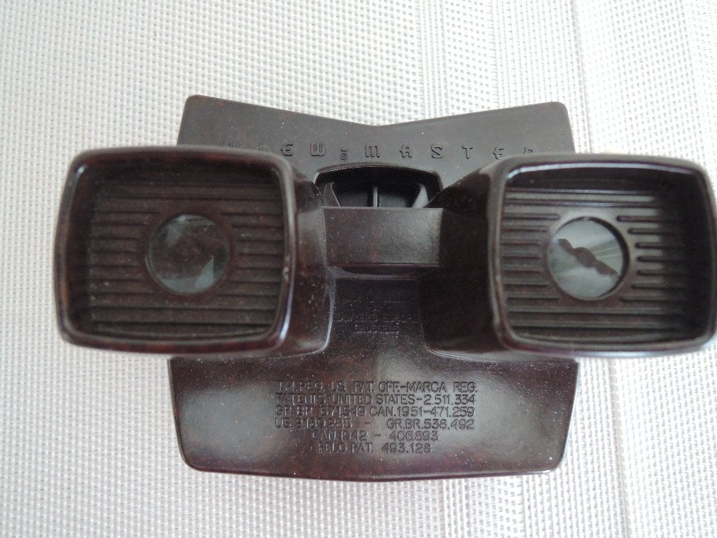 Ouderwetse bakelieten viewmaster in prima staat, Ophalen of Verzenden, Zo goed als nieuw