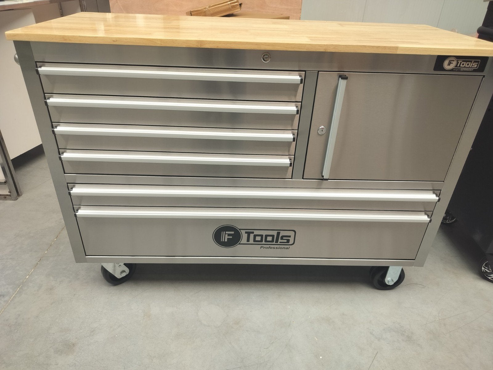 F-tools lege gereedschapswagen XXL6 lades + kast. Nieuw!!, Ophalen, Nieuw
