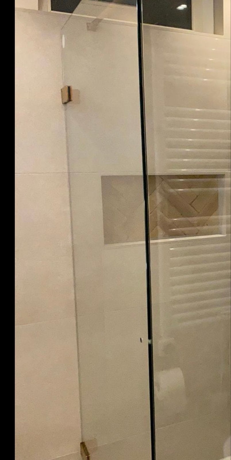 Mooie nieuwe glazen douchedeur, 100x200, Doe-het-zelf en Verbouw, Ophalen, Nieuw, Glas, Binnendeur