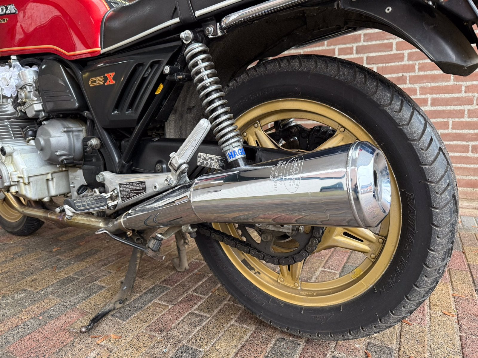 Honda CBX 1000 uitlaat., Motoren, Ophalen of Verzenden, Gebruikt