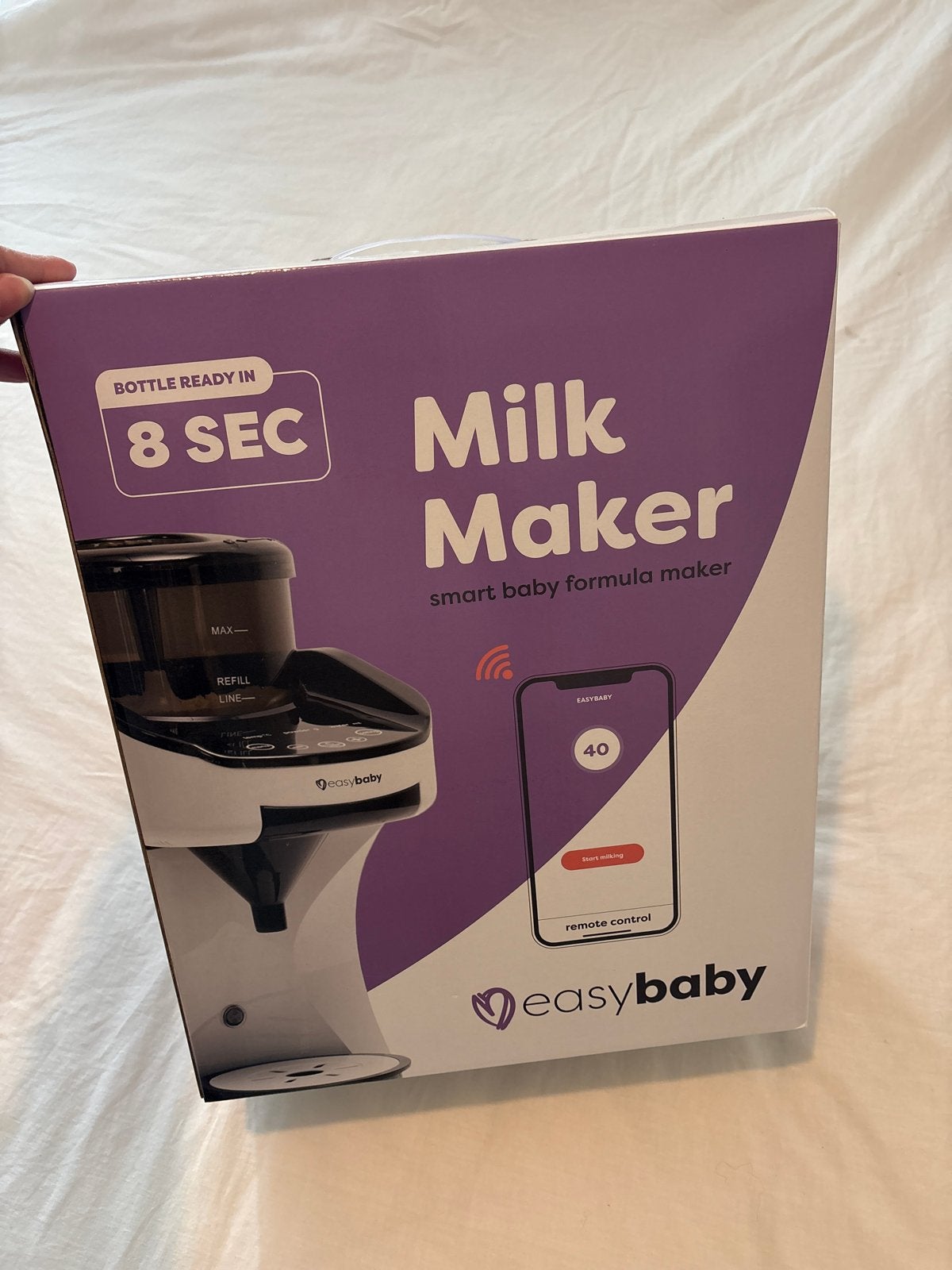 Nieuw! Easybaby Milk Maker - Smart Baby Formula Maker, Kinderen en Baby's, Nieuw, Flessenmaker, Easybaby, Ophalen