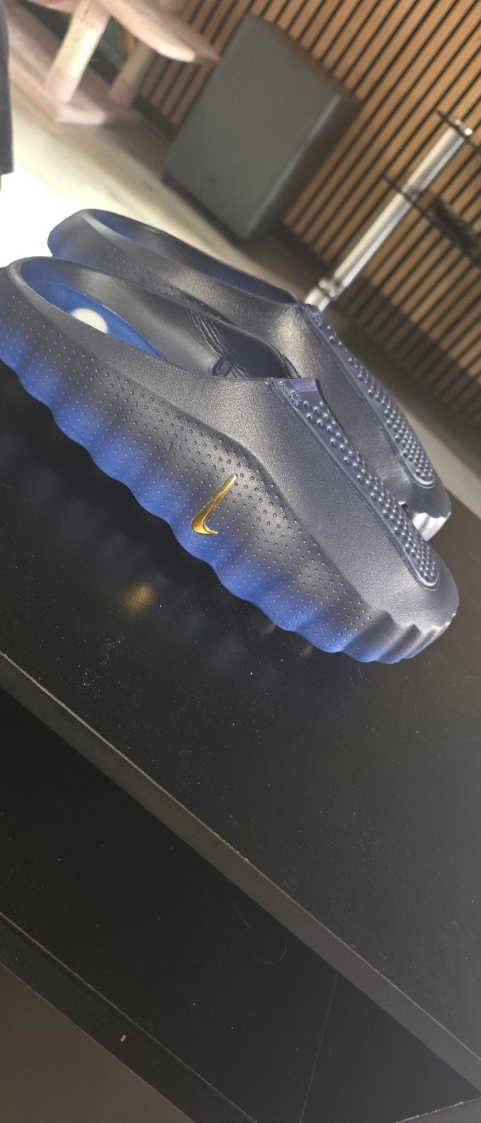 Nike Mind Slippers Maat 47 (valt klein), Slippers, Blauw, Nike, Ophalen of Verzenden