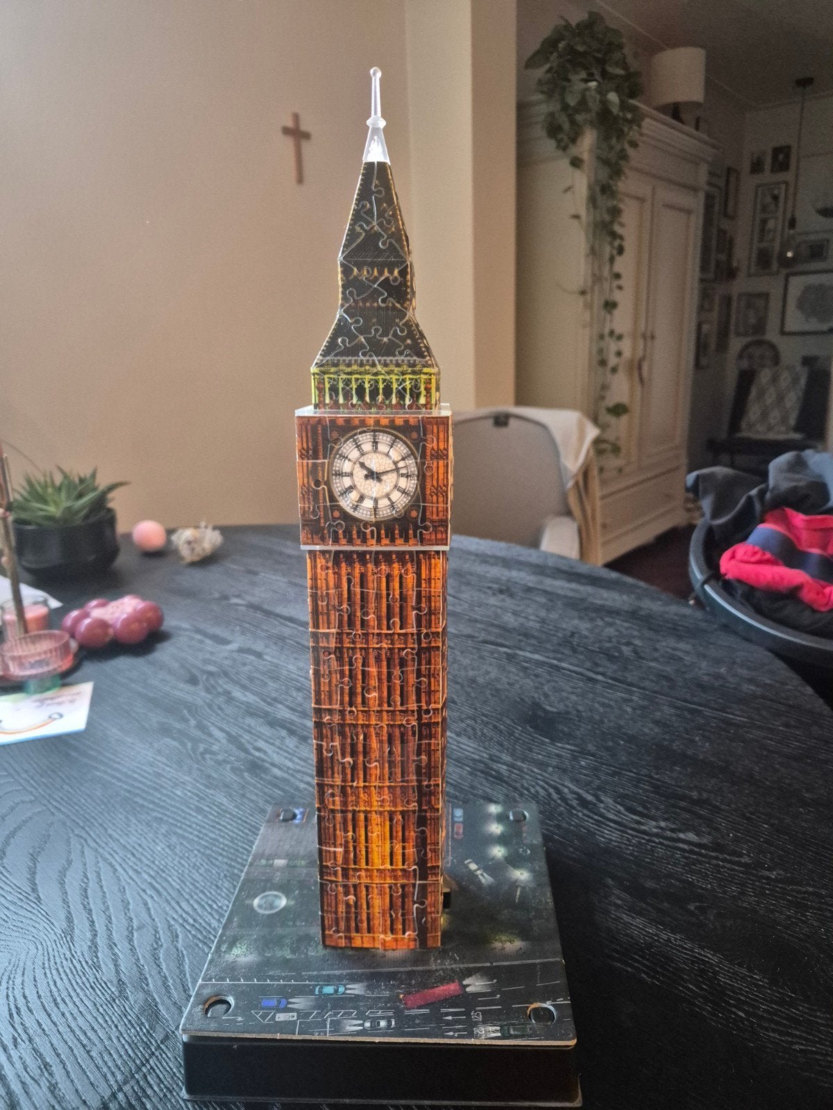 Ravensburger 3D Big Ben Night Edition LED Puzzel, Ophalen of Verzenden, Zo goed als nieuw, Ravensburger
