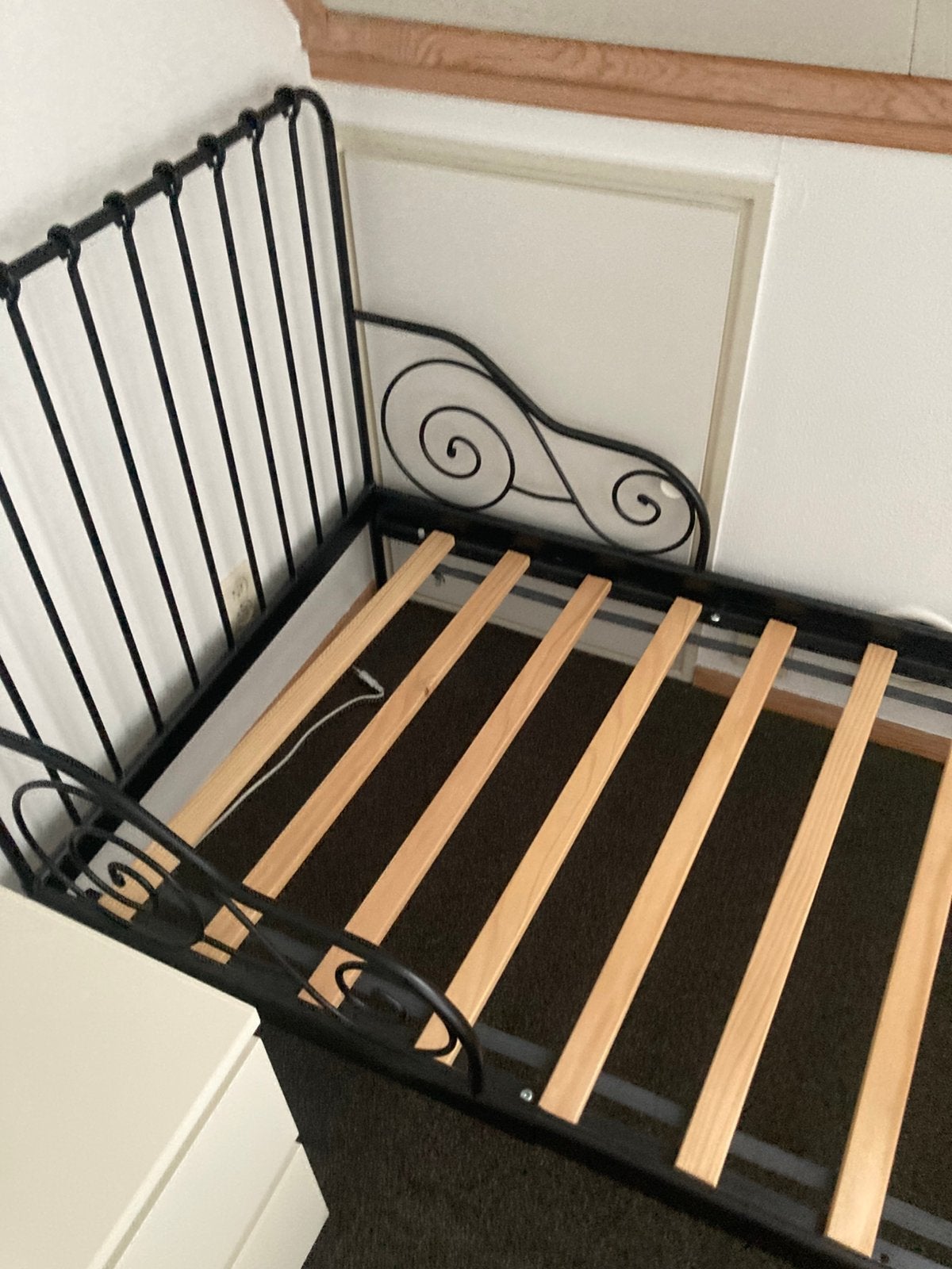 Ikea meegroei bed, Ophalen, Zo goed als nieuw, 180 cm of meer, 70 tot 85 cm