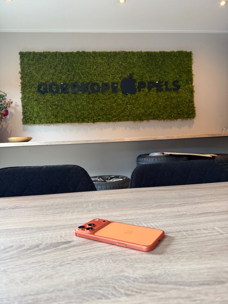 iPhone 17 Pro Max 256GB Oranje | 100% accu, Apple, Blauw, Cupertino California, Zonder simlock