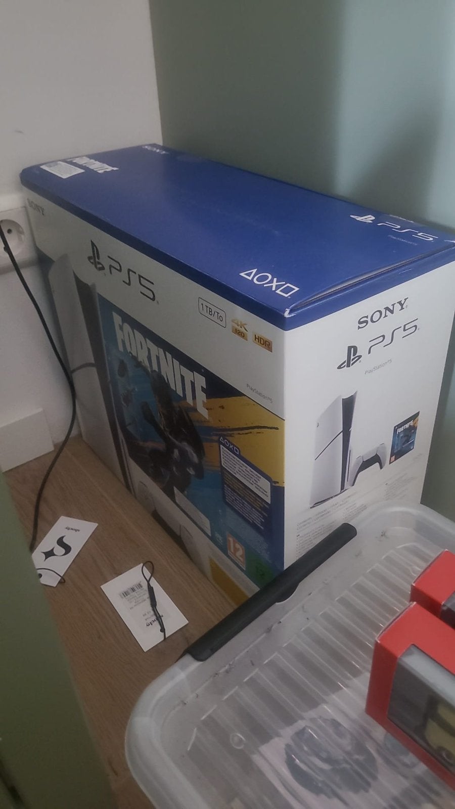 Ps 5 lege doos met ongebruikte code, Ophalen of Verzenden, Zo goed als nieuw