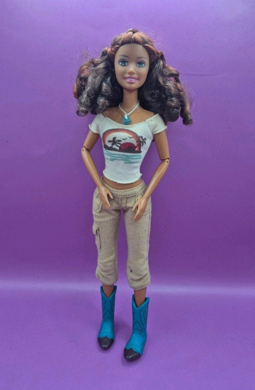 Barbie pop cali girl, Ophalen of Verzenden, Zo goed als nieuw, Barbie