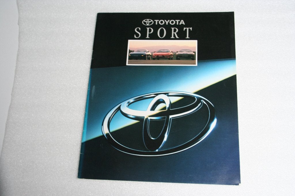 Folder Toyota Sport CELICA MR2 SUPRA (2-1994) (60), Ophalen of Verzenden, Nieuw, Toyota