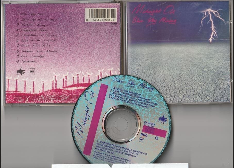 Midnight Oil - Blue Sky Mining, Ophalen of Verzenden, Gebruikt, Poprock