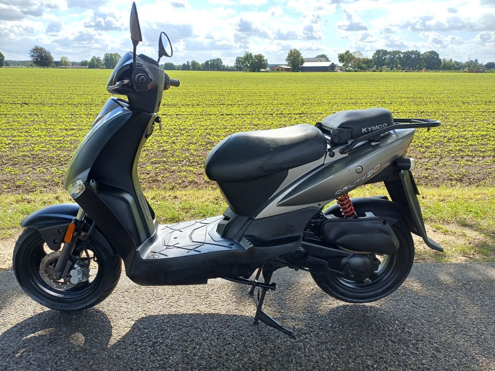 Kymco Agility 50 Bromscooter - Betrouwbaar en Zuinig, Gebruikt, Maximaal 45 km/u, Ophalen of Verzenden, 50 cc