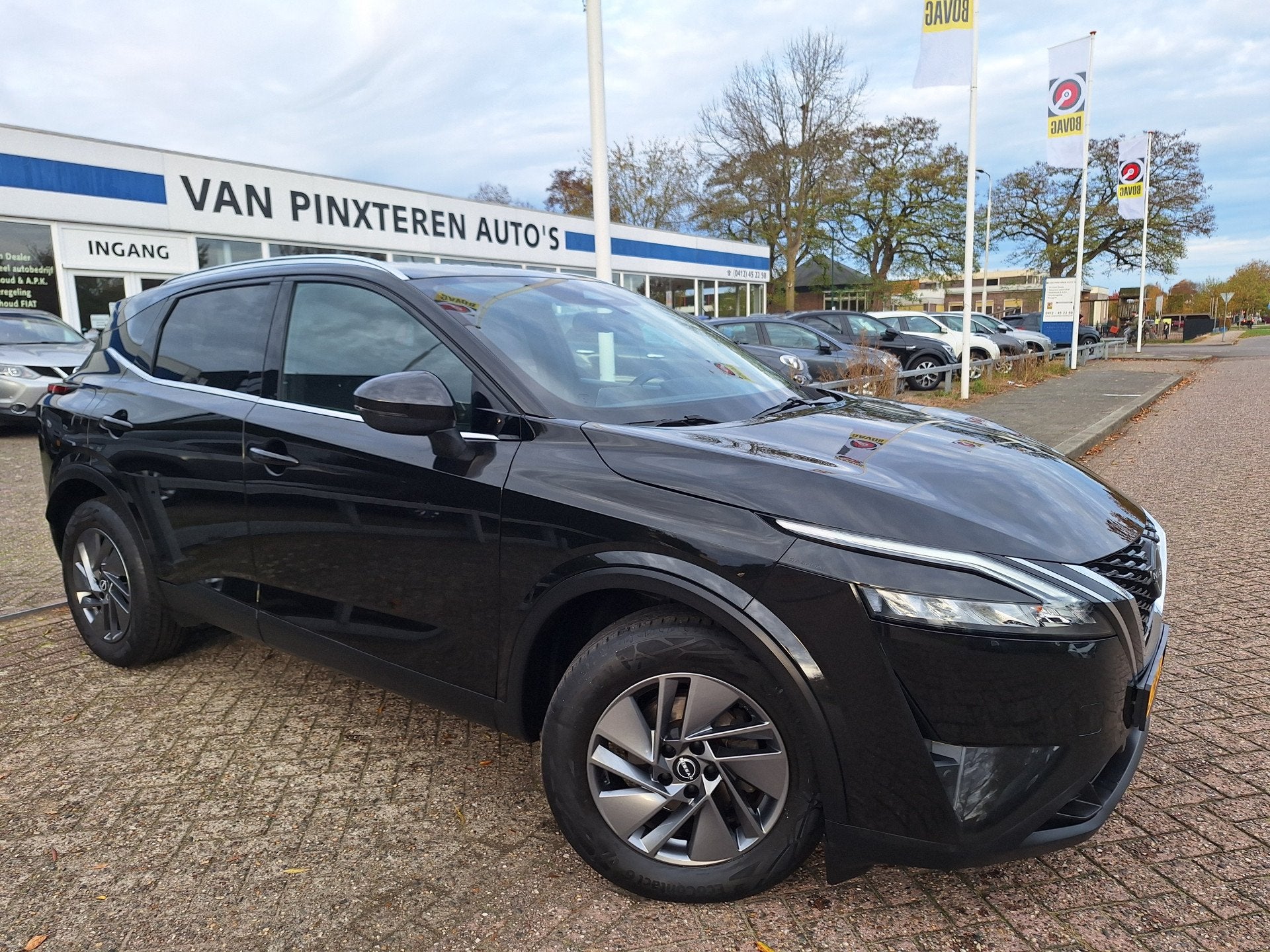 Nissan QASHQAI 1.3 MHEV Visia (bj 2023), Auto's, Voorwielaandrijving, Stof, Gebruikt, Euro 6