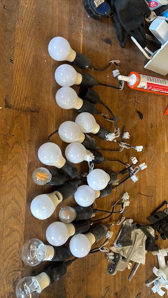 Verhuisfittingen (incl bijna allemaal peren) 17 stuks, Ophalen, Zo goed als nieuw, Metaal of Aluminium