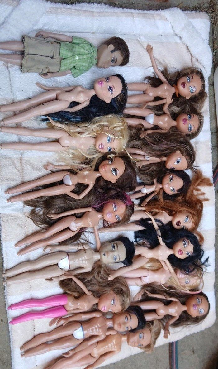 Grote collectie BRATZ poppen en schoenen, Ophalen, Gebruikt, Overige typen