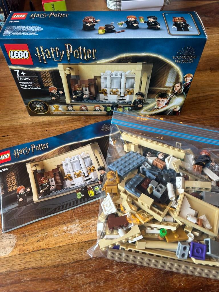 LEGO Harry Potter 76386: Fout met Wisseldrank, Gebruikt, Lego, Harry Potter, Ophalen of Verzenden