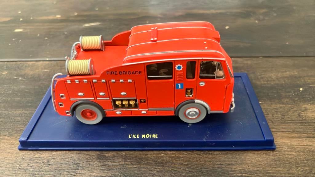 Kuifje auto: De zwarte rotsen, Ophalen of Verzenden, Kuifje, Zo goed als nieuw, Beeldje of Figuurtje