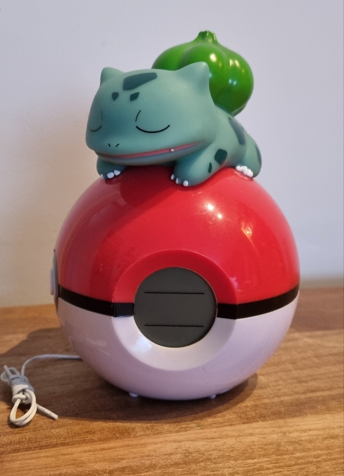 Pokemon Bulbasaur Pokeball Teknofun nachtlamp/wekker, Ophalen of Verzenden, Gebruikt, Jongen of Meisje