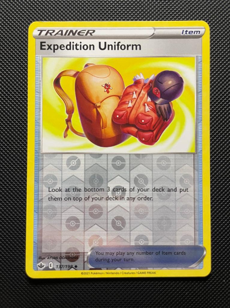 Expedition Uniform 137/198 Reverse Holo Chilling Reign, Ophalen of Verzenden, Zo goed als nieuw