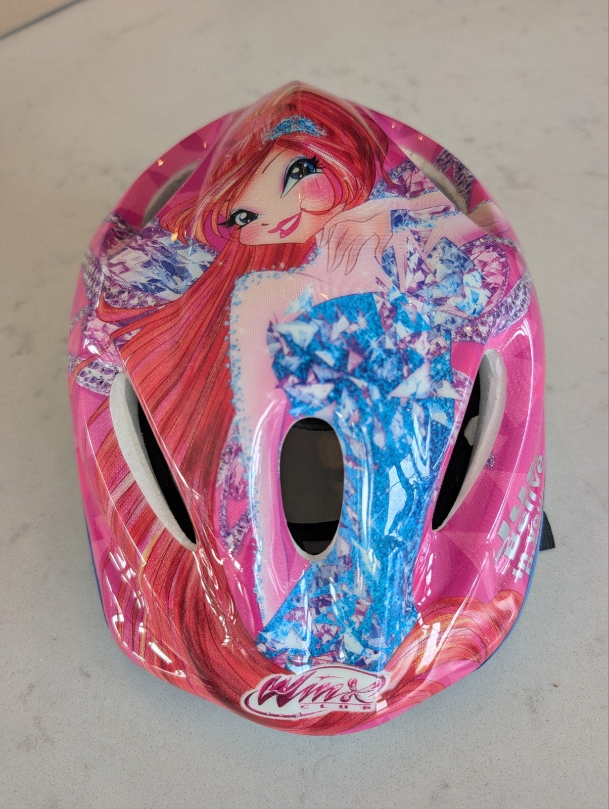 Dino Bikes Winx Club Fietshelm - Maat 52-56cm, Gebruikt, Meisje, Overige maten, Ophalen of Verzenden