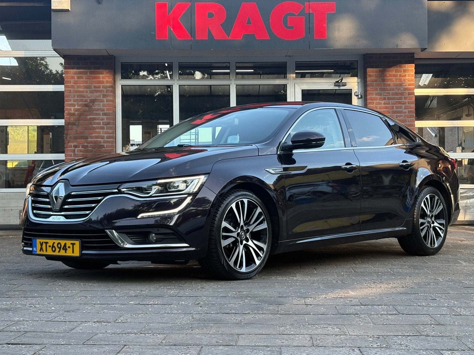 Renault Talisman 1.6 TCe Initiale Paris|200PK|Automaat|adati, Auto's, 1618 cc, Gebruikt, Zwart, Leder