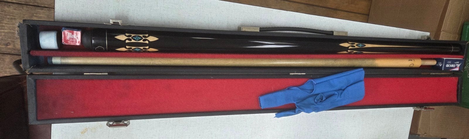 Raymond Ceulemans Biljartkeu HQ-01 met koffer en accessoires, Ophalen of Verzenden, Zo goed als nieuw, Keu of Ballen
