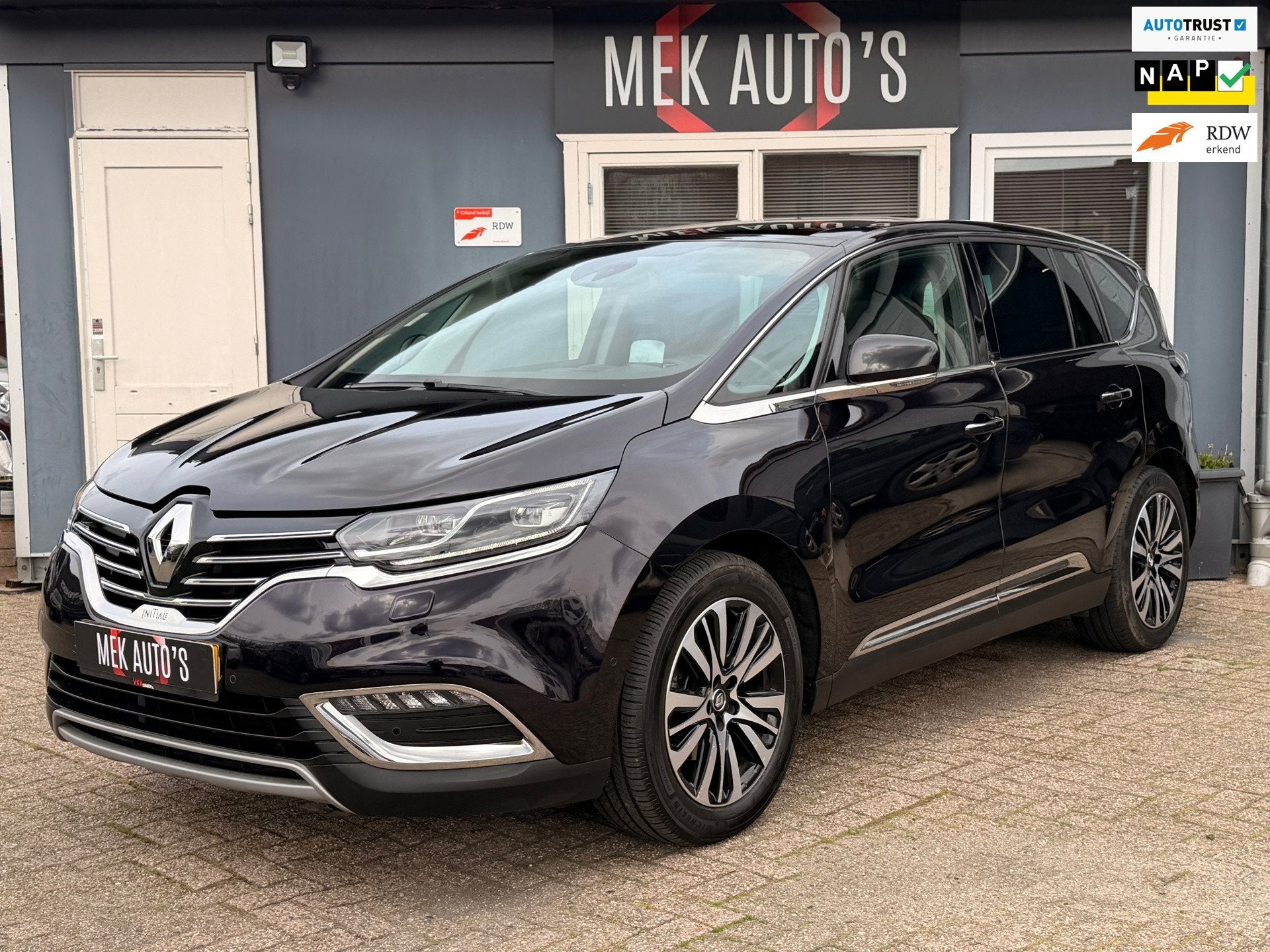 Renault Espace 1.6 TCe Initiale Paris 7p.|Pano|Camera|Leder|, Auto's, Dealer onderhouden, 1618 cc, Euro 6, 4 cilinders