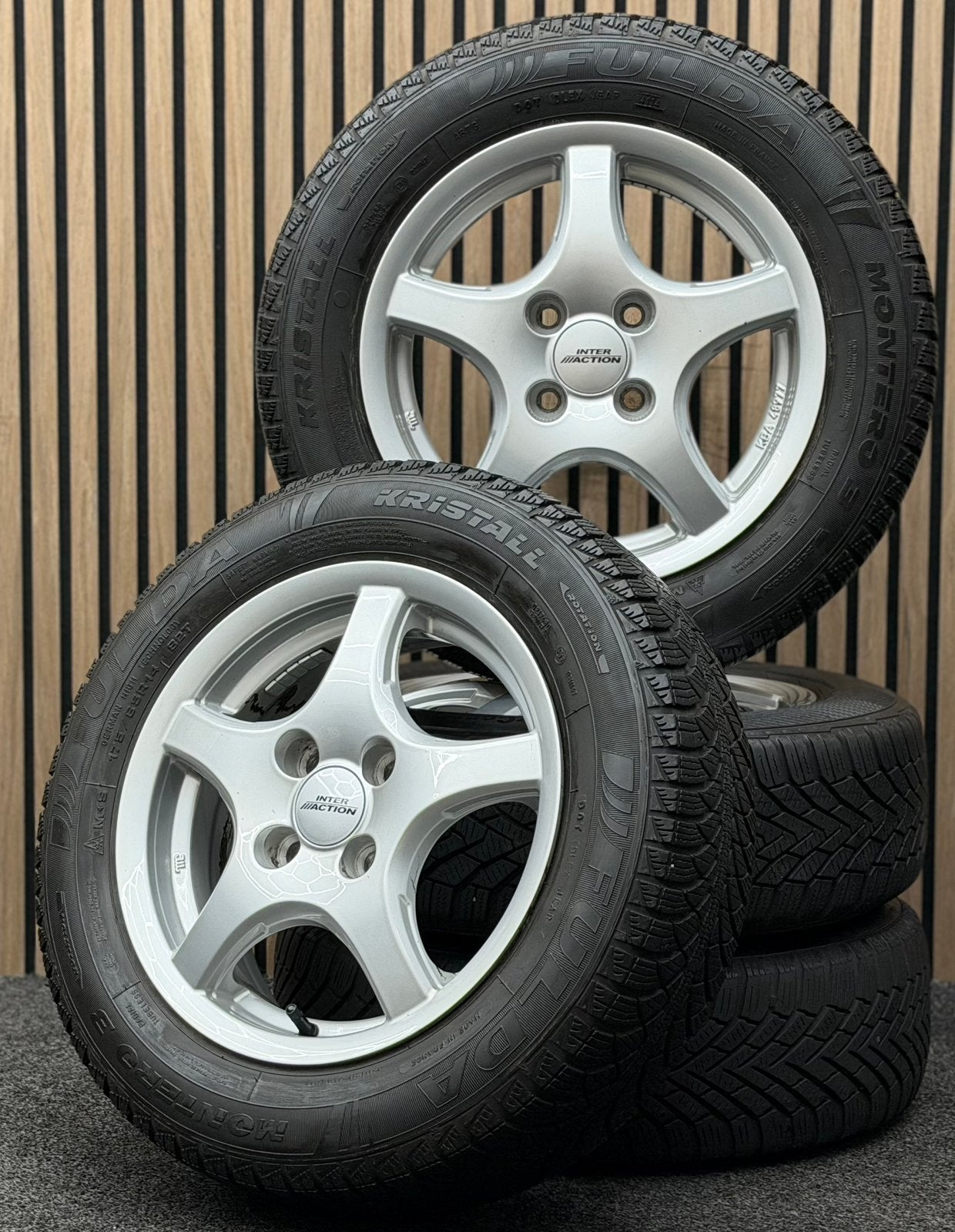 14 inch Inter Action 14 - Getz Rio Ignis Corolla 4x100 ET42, Ophalen, 14 inch, 175 mm, .