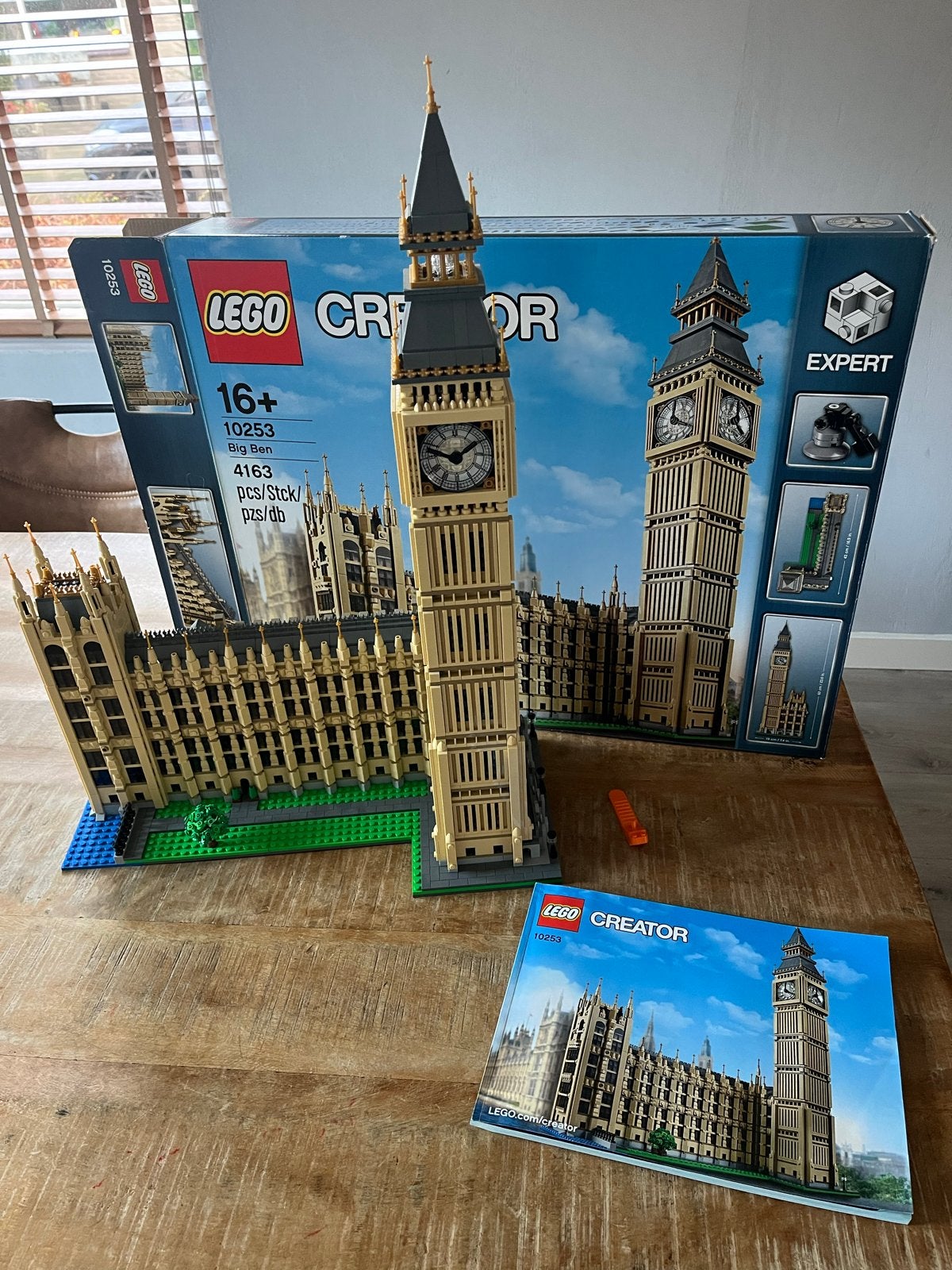 Lego Creator Expert 10253 Big Ben - 100% compleet met doos, Kinderen en Baby's, Speelgoed | Duplo en Lego, Ophalen of Verzenden