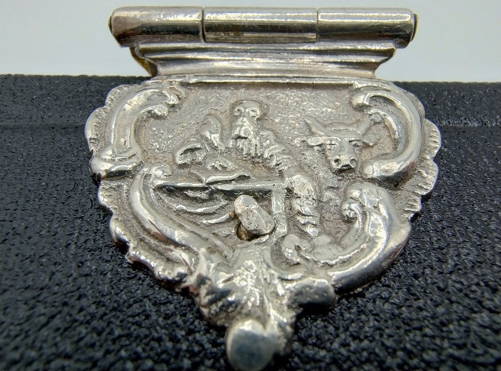 Bijbel met zilveren sloten, J. Bakker, Sneek, 1800, Antiek en Kunst, Verzenden, Bijbel