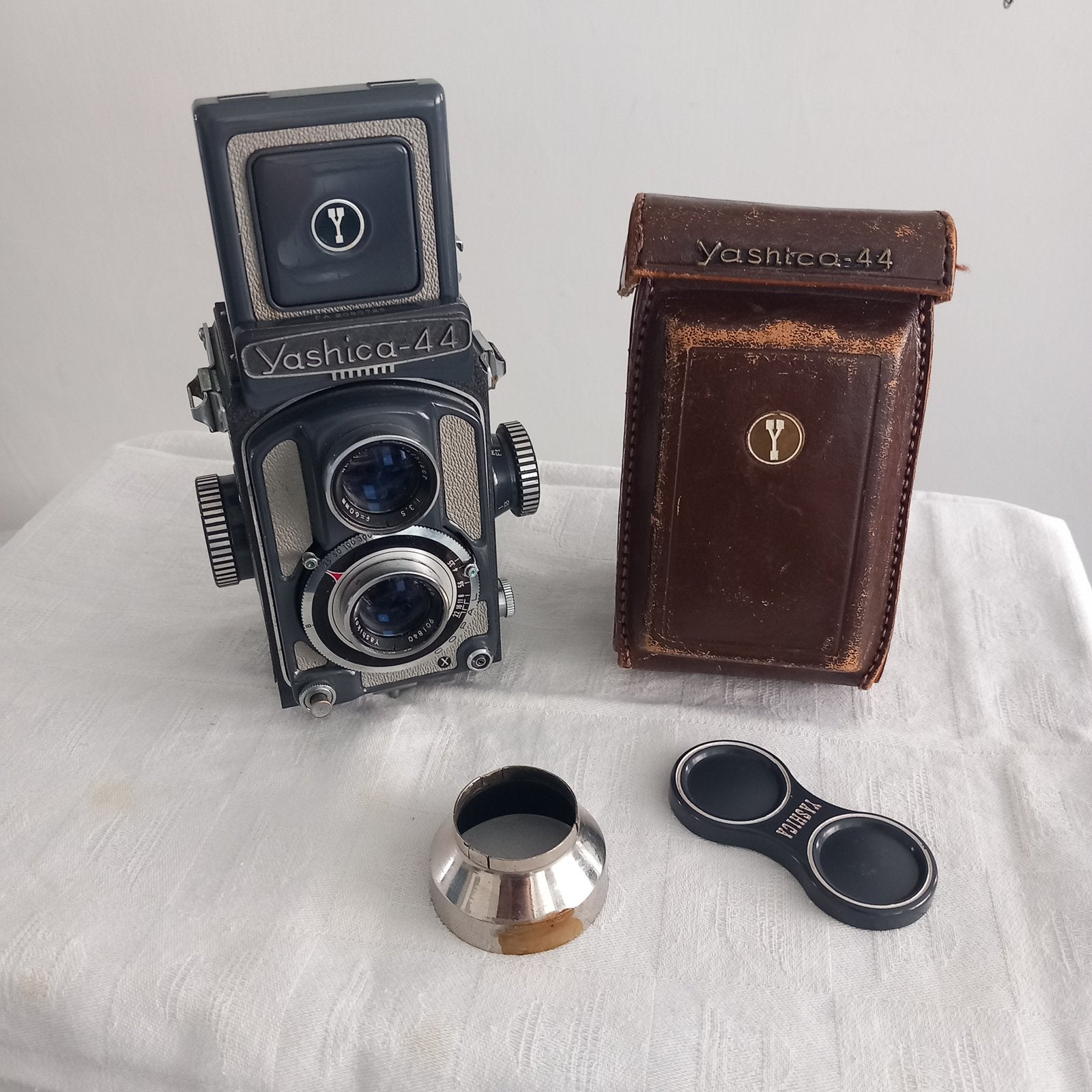 YASHICA 44, Audio, Tv en Foto, Ophalen, Gebruikt, Spiegelreflex, Overige Merken