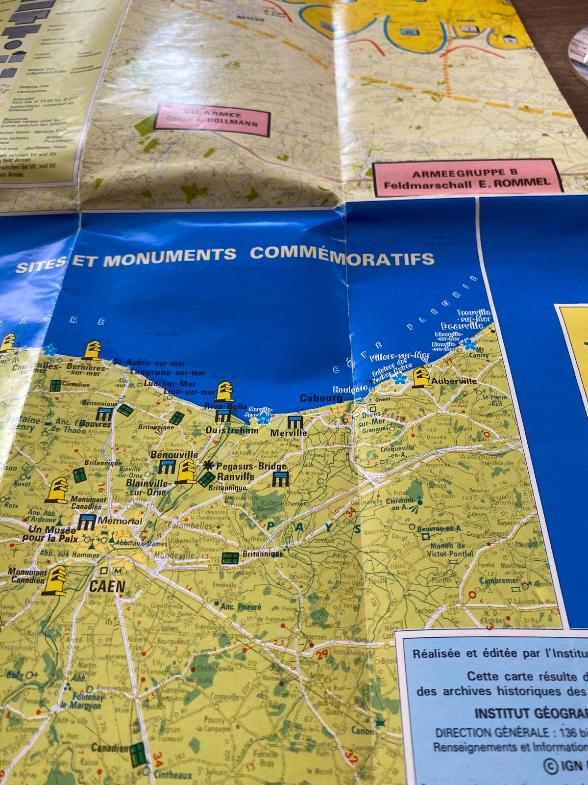 D-Day 6.6.44 Landingsstranden Normandië Kaart, Ophalen, Tweede Wereldoorlog, Gelezen, Algemeen