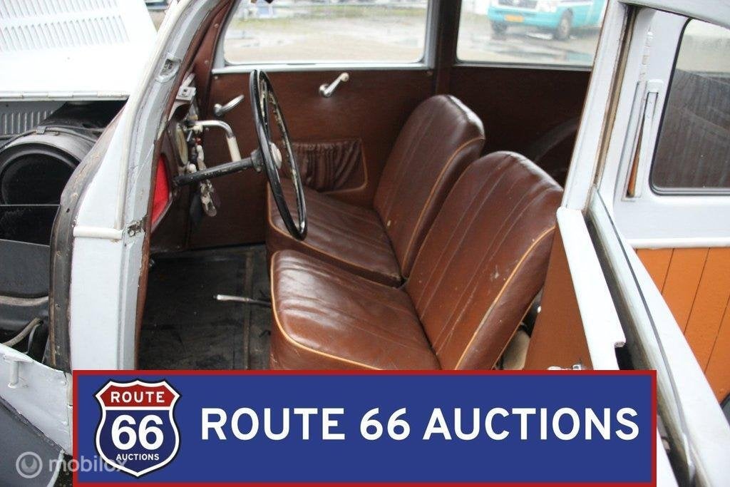 DKW-IFA F8 Kombi | 1951 | Route 66 Auctions, Overige merken, Overige carrosserieën, Zwart, Bedrijf