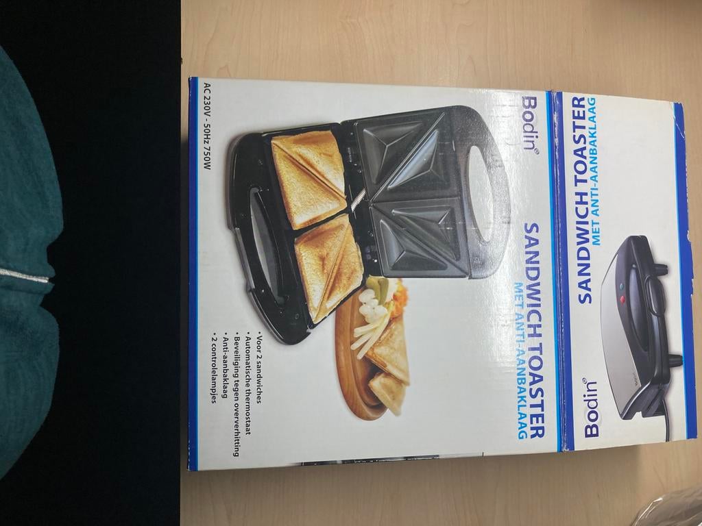 Tosti ijzer sandwich, Ophalen of Verzenden, Gebruikt