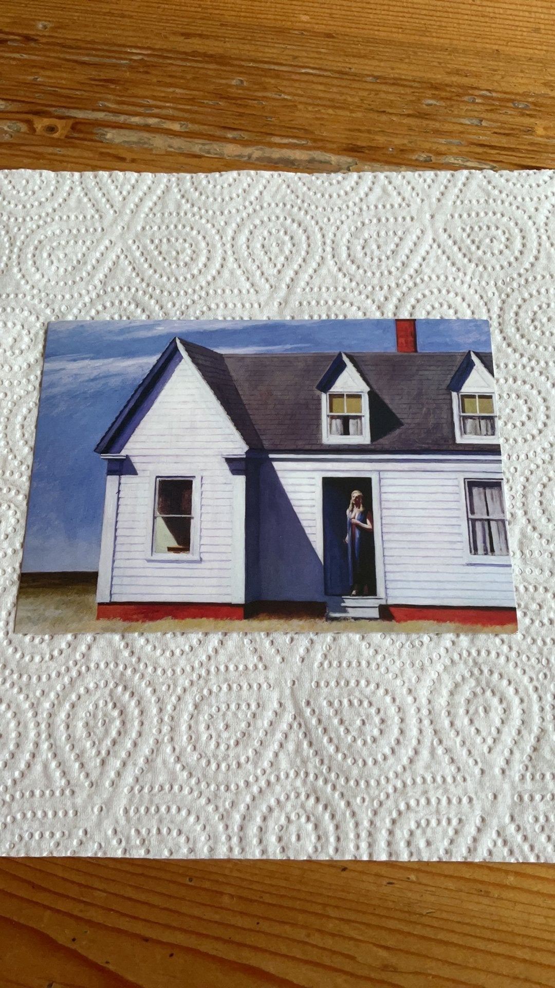 Postkaart - Edward Hopper - High Noon, Ophalen of Verzenden, 1980 tot heden, Ongelopen, Gebouw