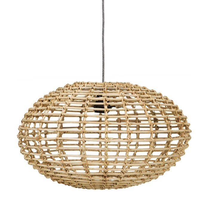 Rotan Hanglamp Kinderlamp Pumpkin Naturel KidsDepot, Transportcentrum 19 7547 RT ENSCHEDE, Nieuw, Ophalen of Verzenden, Info@kiusdepot.nl