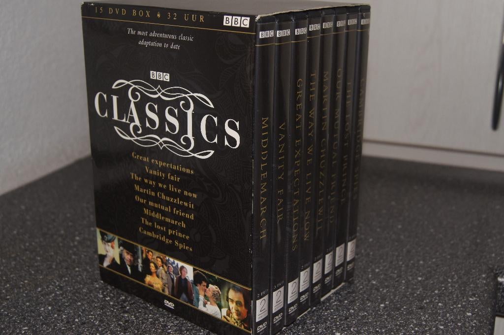 DVDs BBC Classics deel 1 en 2 Ieder 15 dvds, Boxset, Ophalen of Verzenden, Zo goed als nieuw, Alle leeftijden
