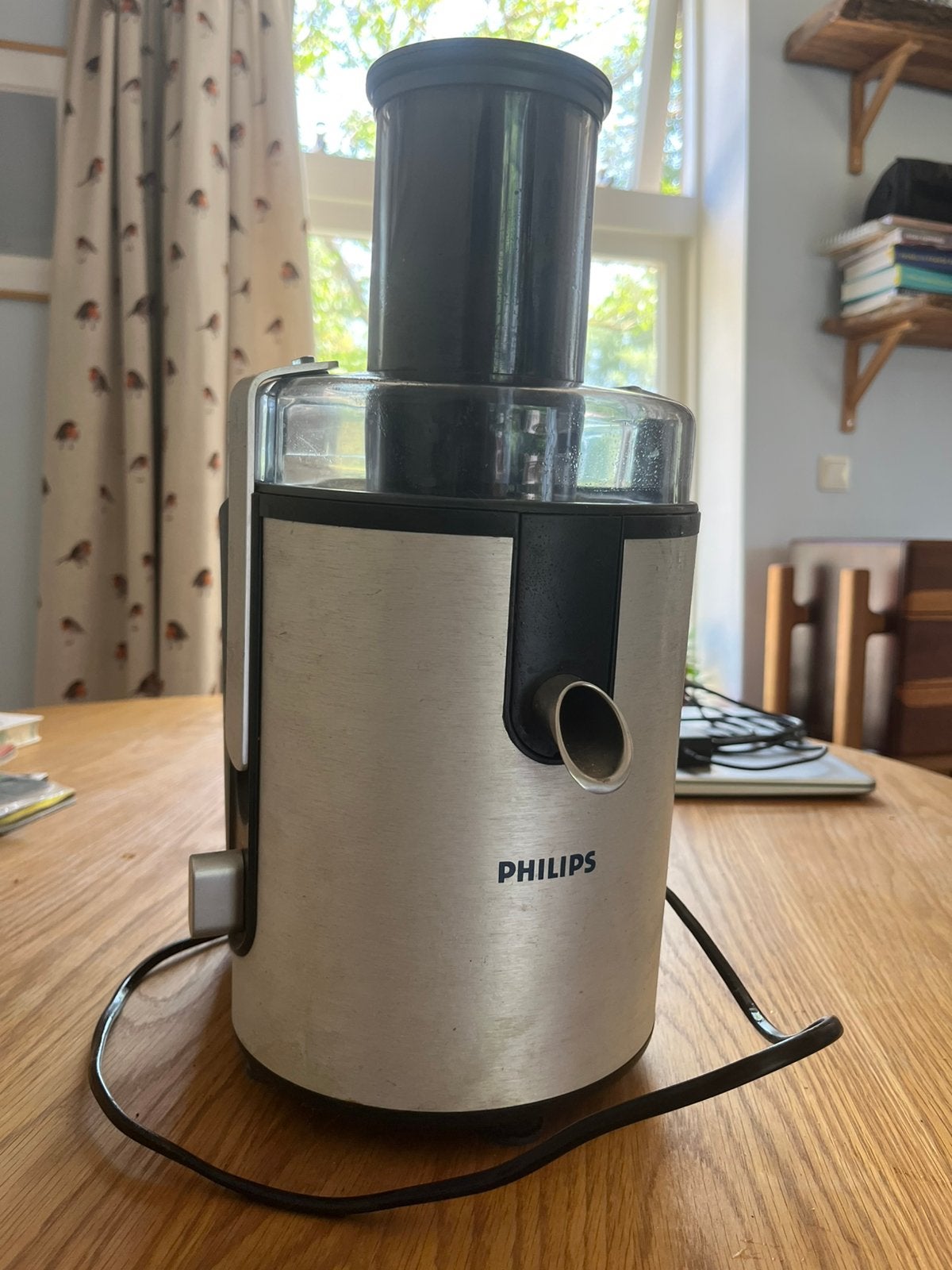 Sapcentrifuge van Philips, Witgoed en Apparatuur, Juicers, Ophalen, Zo goed als nieuw, Elektrisch, Sapcentrifuge