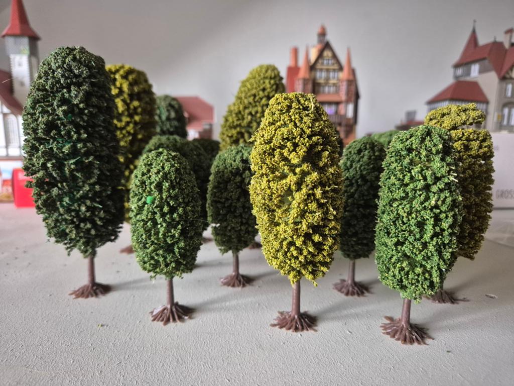 15 bomen H0, Ophalen of Verzenden