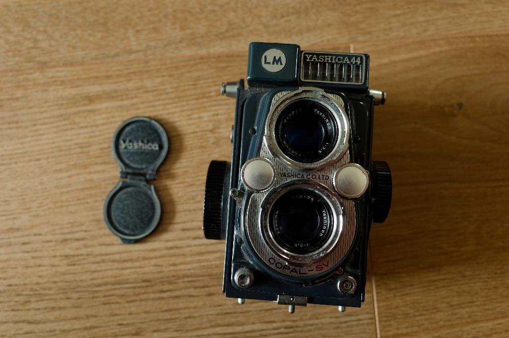 Yashica 44 LM vintage TLR camera – jaren 50/60, Audio, Tv en Foto, Fotocamera's Analoog, Ophalen of Verzenden, Gebruikt, Compact