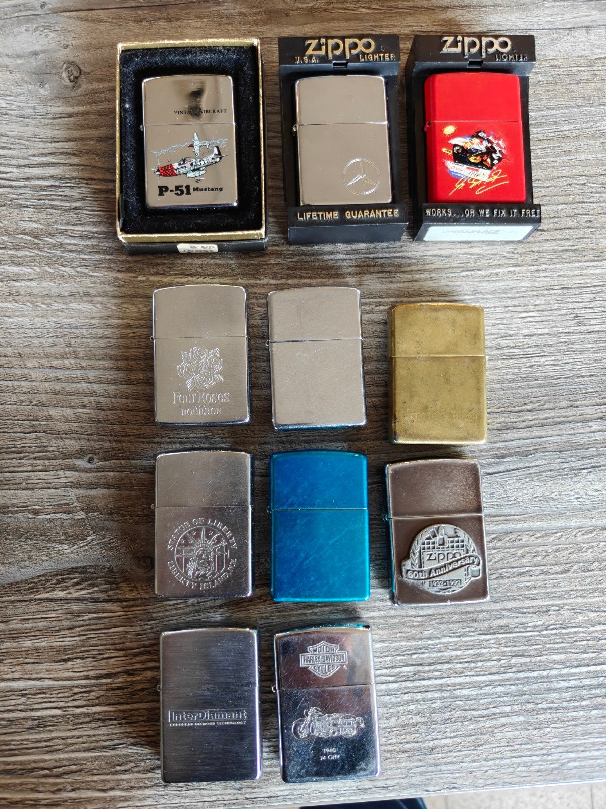 zippo.s 10  stuks, Ophalen of Verzenden, Aansteker