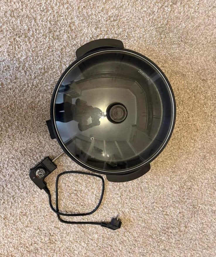 Electrische pan, Ophalen