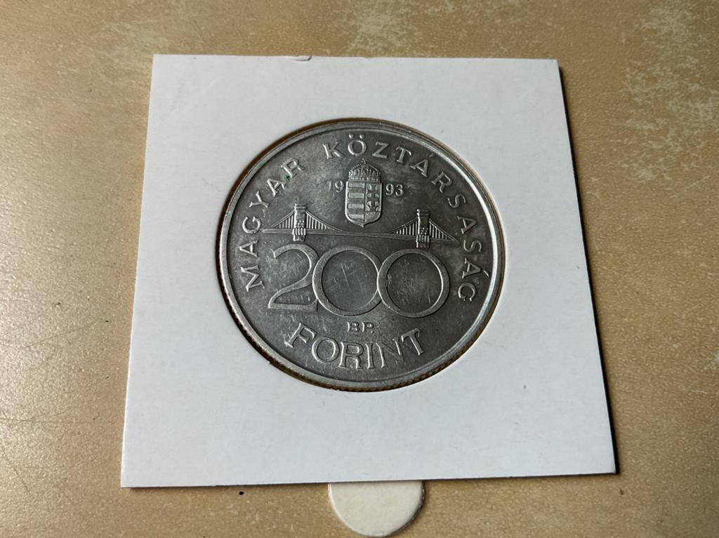 Hongarije 200 forint 1993, Ophalen of Verzenden, Hongarije