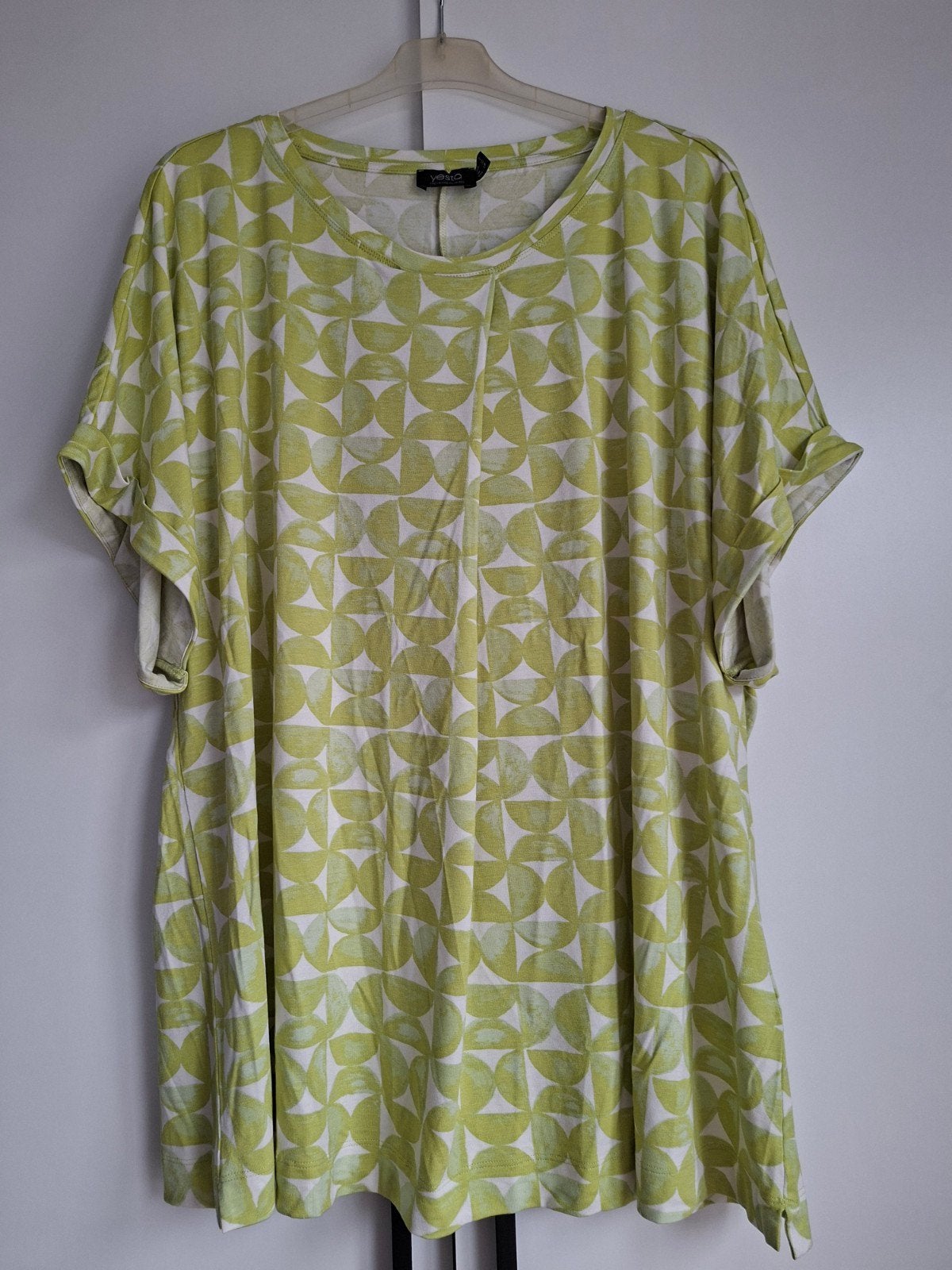 Nieuw Yesta Tuniek maat 50/52,valt als 54/56, Kleding | Dames, Grote Maten, Blouse of Tuniek, Ophalen of Verzenden, Groen, Nieuw